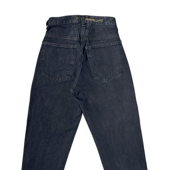 80s Vintage Marithe Francois Girbaud Jeans Black Faded Grunge Mom Jeans. - Picture 4 of 8